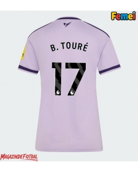 Newcastle United Bazoumana Toure #17 Tricou Fotbal Replică 2026-27 Femei Treilea Newcastle United Bazoumana Toure #17 Tricou Fotbal Replică 2026-27 Femei Treilea